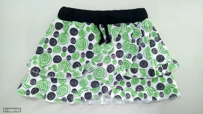 Multicolor Cotton Skirt for Girls-thumb4