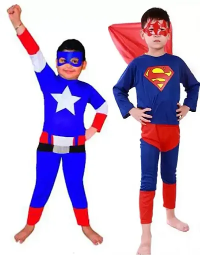 Superheroes Dress Combo for Kids (Model_72)