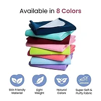 Radiant Ent Baby Dry Sheet for New Born Waterproof Bedsheet, 3 Small Size Pack (Navy Blue + Salmon Rose + Sea Green)-thumb3