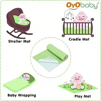 Radiant Fashion World Anti-Piling Fleece Extra Absorbent Quick Dry Sheet for Baby, Baby Bed Protector, Waterproof Baby Sheet, Small Size 50x70cm-thumb2