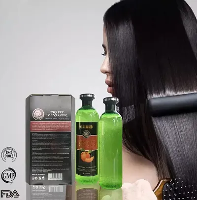 Aravli Beaute Blanc Fruit Vinegar Hair Gel Black Color Dye For Hair Care  500ml Pack Of