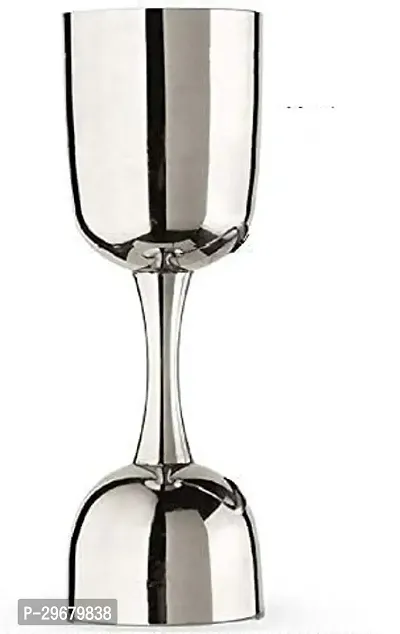 Classy Steel Peg Measuring Glass