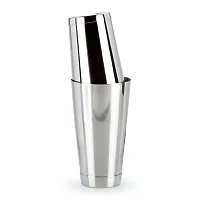 Cocktail Shaker | Stainless Steel Mixing Boston Cocktail Shaker | Bartender Shaker Kit Weighted 540 ml  840 ml (Set of 2)-thumb1