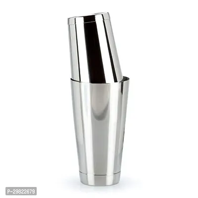 Cocktail Shaker | Stainless Steel Mixing Boston Cocktail Shaker | Bartender Shaker Kit Weighted 540 ml  840 ml (Set of 2)-thumb2