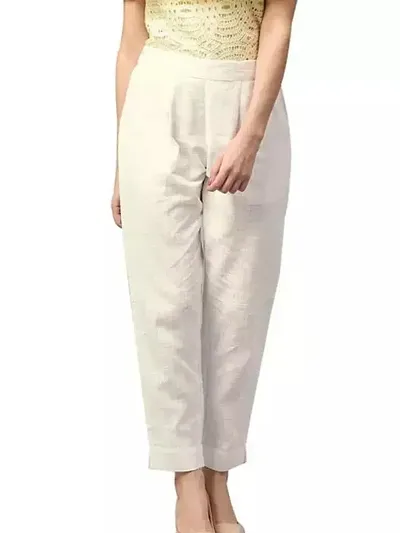 IRK Fashion Regular Fit Cotton Trouser Pants for Women/Women Pants and Trousers