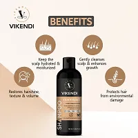 Vikendi Coconut Shampoo For Hair Fall Control, For Unisex-Pack Of 2, 100 Ml Each-thumb2