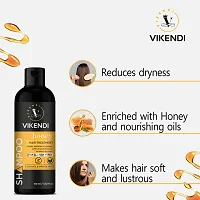 Vikendi Honey Moisture Shampoo For Dry Damaged Hair- 100 ml each, Pack Of 2-thumb1