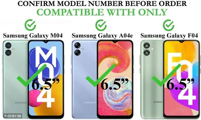 Stylish Printed Flip Cover for Samsung Galaxy F04-thumb2