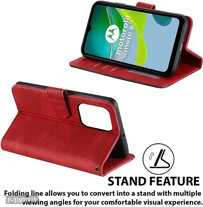 Flip Cover Compatible for Moto E13-thumb3