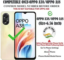 Stylish Artificial Leather Printed Flip Cover for Oppo A18-thumb1