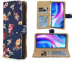 Flip Cover Compatible for Mi Redmi 9 Power Flip Cover Stylish Girls Cover Boys Designer Cover Blue-thumb2