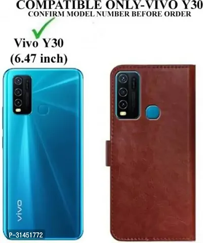 Flip Cover Compatible for Vivo Y30-thumb2