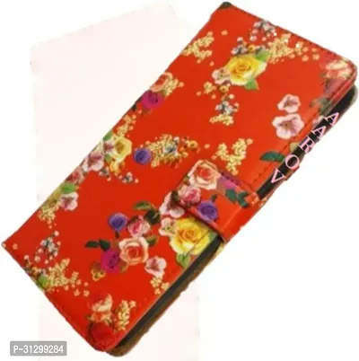 Flip Cover Compatible for Mi Redmi Note 10s Flip Cover Redmi Note 10s Back cover Mi Redmi Note 10 Flip Cover Redmi Note 10s mobile back cover Xiaomi Redmi Note 10s Flip Cover Rose Red-thumb5