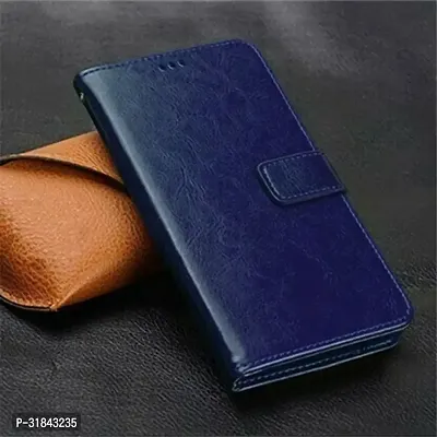 Gladly Flip Cover Compatible for Vivo Y200 5G Back Cover Soft Silicon Tpu Flip Cover Navy Blue-thumb5