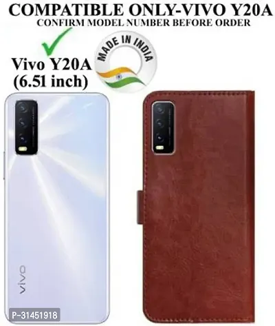 Flip Cover Compatible for Vivo Y20A-thumb2