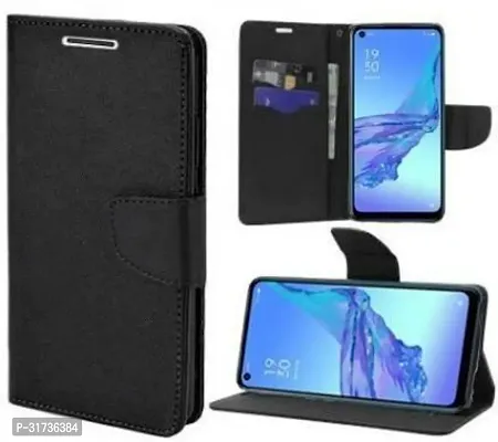 Gladly Flip Cover Compatible for  Oppo A33 Flip Cover Oppo A33 2020 Black-thumb3