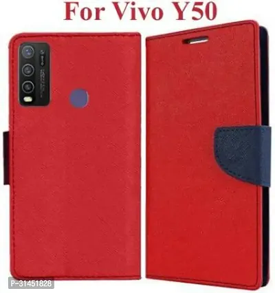 Flip Cover Compatible for Vivo Y50-thumb0