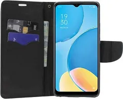 Gladly Flip Cover Compatible for  Oppo A15 Flip Cover Oppo A15 2020 Black-thumb3