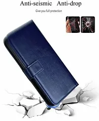 Flip Cover Compatible for Mi Redmi Note 8 Pro Flip Cover Stylish Girls Cover Boys Designer Cover Blue-thumb3