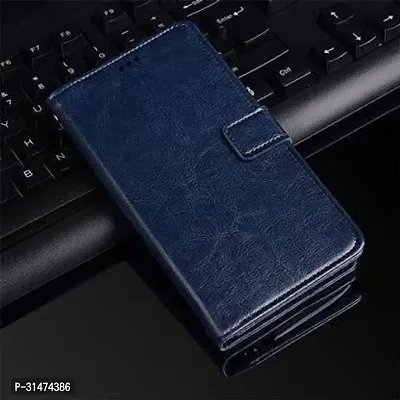 Gladly Flip Cover Compatible for Vivo Y33s 5G Flip Cover Vivo Y21 2021 Flip Cover Vivo Y21T Flip Cover Vivo Y33T Blue-thumb5