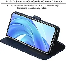 Flip Cover for Realme C61 LT6 Blue Back Cover-thumb2