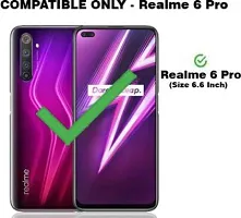 Gladly Flip Cover Compatible for Realme 6 Pro Back Cover Soft Silicon Tpu Flip Cover Brown-thumb1