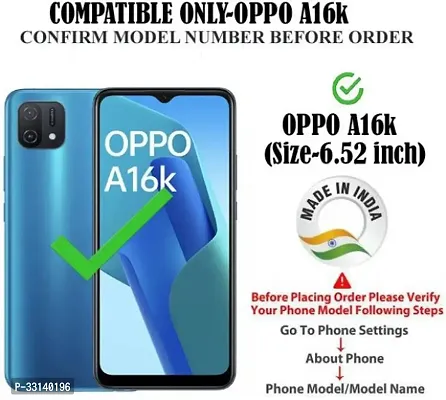 Flip Cover for Oppo A16E flip cover comfortable for Oppo A16E cover-thumb2