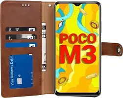 Flip Cover Compatible for POCO M3-thumb3