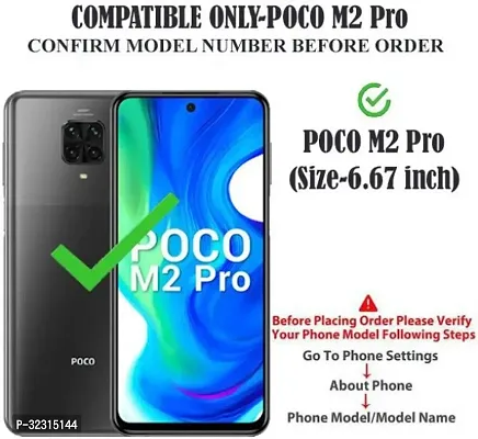 Poco M2 Pro Flip Cover Gladly Flip Cover Compatible Magnetic Closure-thumb2