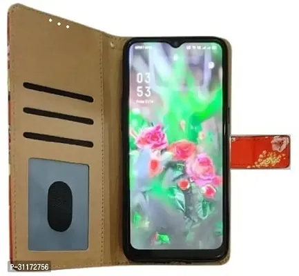 Flip Cover Compatible for Mi Redmi 9 Activ Back Cover Redmi 9 Activ Stylish Cover Redmi 9 Activ Girls Cove Redmi 9 Activ mobile back cover Redmi 9 Activ Cover Rose Red-thumb3