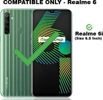 Gladly Flip Cover Compatible for Realme 6i Back Cover Soft Silicon Tpu Flip Cover Brown-thumb1