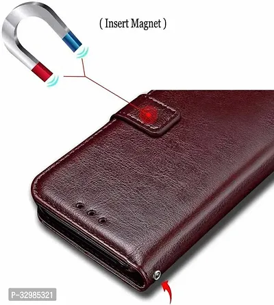 Stylish Artificial Leather Flip Cover for Redmi 10A-thumb5