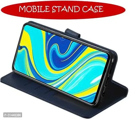 Gladly Flip Cover Compatible for Samsung Galaxy A51 Mobile Flip Cover With TPU Silicon Cover Blue-thumb4