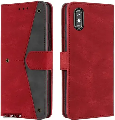 Flip Cover Compatible for Mi Redmi 9A-thumb0