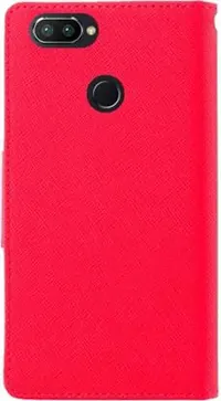 Gladly Flip Cover Compatible for Realme 2 Pro Back Cover Soft Silicon Tpu Flip Cover Pink-thumb4