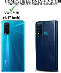 Flip Cover Compatible for Vivo Y30-thumb1