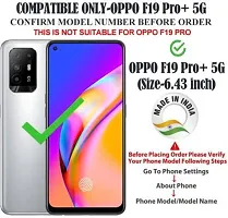 Gladly Flip Cover Compatible for  Oppo F19 Pro Plus Red-thumb1