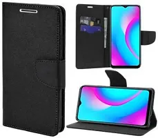 Flip Cover Compatible for Realme C15 Black-thumb2