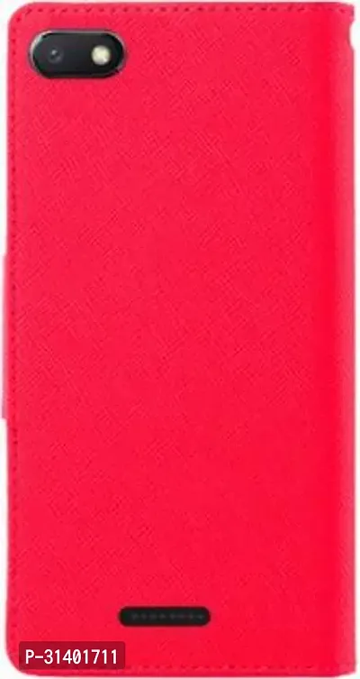 Flip Cover Compatible for Mi Redmi 6A Flip Cover Stylish Girls Cover Boys Designer Cover Pink-thumb4