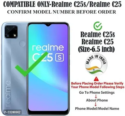 Flip Cover for Realme C25s::Realme C25 flip cover comfortable for Realme C25s::Realme C25 cover-thumb2