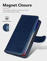 Gladly Flip Cover Compatible for Vivo Y73 Blue-thumb2