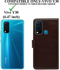 Flip Cover Compatible for Vivo Y30-thumb1