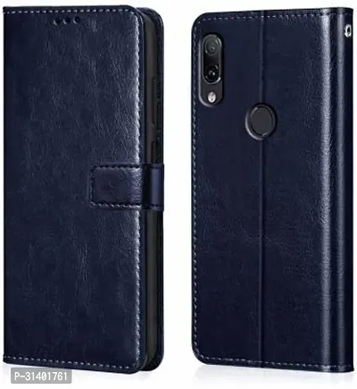 Flip Cover Compatible for Mi Redmi Note 7 Mobile Back Cover Mi  Redmi Note 7s Mobile Back Cover Mi  Redmi Note 7 Pro Flip Cover Stylish Girls Cover Boys Designer Cover Blue-thumb0