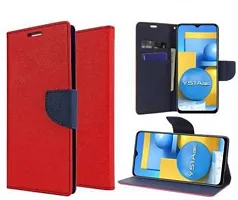 Gladly Flip Cover Compatible for Vivo Y51 2020 Flip Cover Vivo Y51A Flip Cover Vivo Y31 Flip Cover Vivo Y53s Flip Cover Vivo Y51 2021 Flip Cover Vivo Y31 2021 Red-thumb1