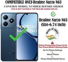 Gladly Flip Cover for Realme C63 Flip Cover For Realme Narzo N63 4G Flip Cover-thumb1