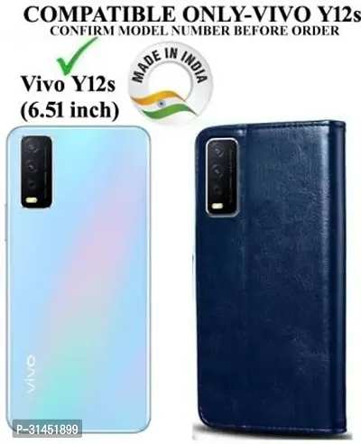 Flip Cover Compatible for Vivo Y12s-thumb2