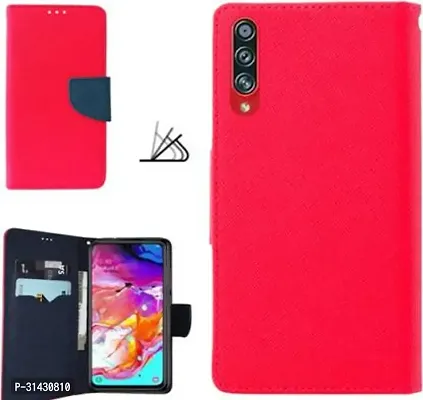 Flip Cover Compatible for Samsung Galaxy A70 Flip Cover Samsung Galaxy A70s Pink