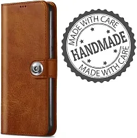 Flip Cover for Realme C61 LT5 Brown Back Cover-thumb2