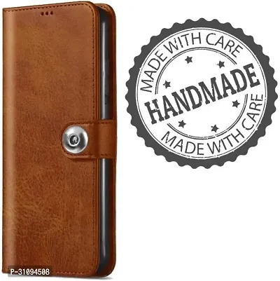 Flip Cover for Realme C61 LT5 Brown Back Cover-thumb3