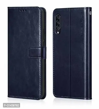 Flip Cover Compatible for Samsung Galaxy A50 Flip Cover Samsung Galaxy A50s Flip Cover Samsung Galaxy A30s Blue-thumb0